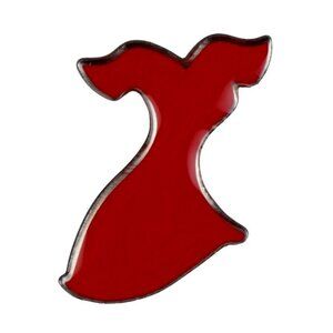 Go Red for Women Red Dress Heart Awareness Lapel Hat Pin Brooch NWT